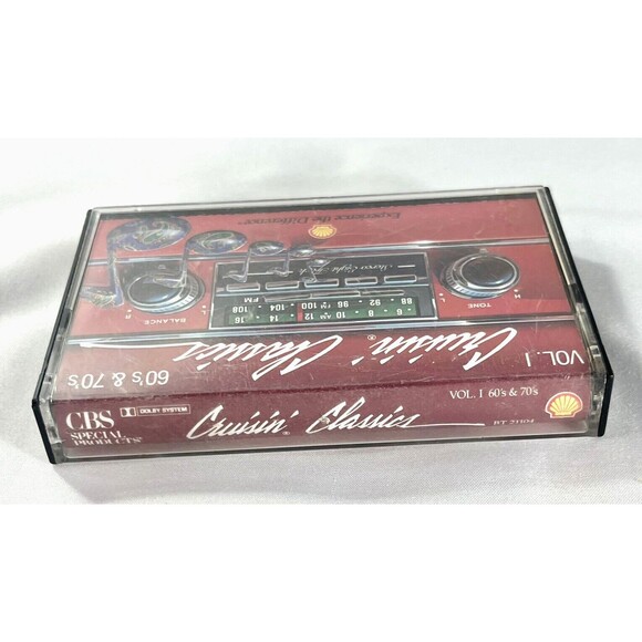 60's And 70's' Classics Volume 1 Cassette Tape Shell TESTED - Picture 4 of 9